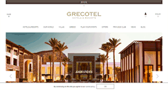 Desktop Screenshot of grecotel.com